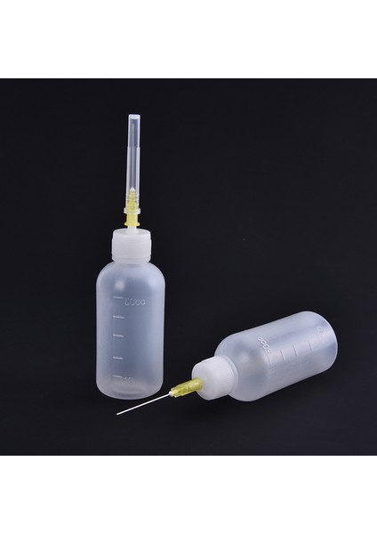 Rosin Lehim Akı Macunu Podazz Için 50ML Polietilen Iğne Dispenseri Dağıtım Şişesi (Yurt Dışından)