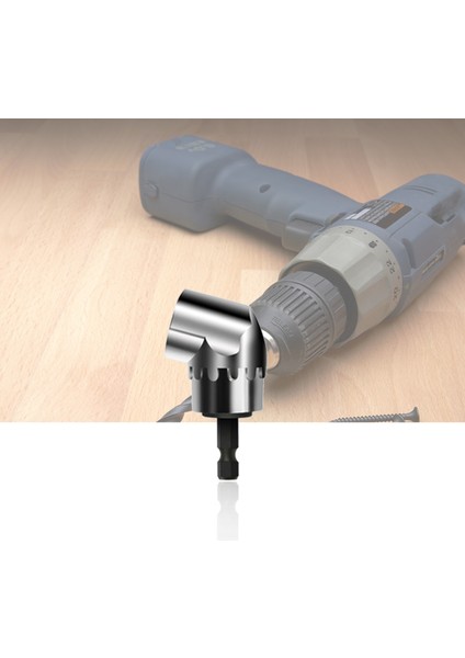 Dik Açılı Matkap Ataşmanı Uygun Işgücü Tasarrufu Sağlayan Yardımcı Alet Dik Açılı Matkap Uçları Vidalar Için Adaptör Tutucu (Yurt Dışından) fırsatları