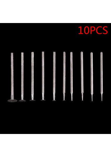 10 Adet Taşlama Ucu Aksesuarı Ultra-Ince T Kafa Şaft Elmas Monte Nokta Aracı Sevıch (Yurt Dışından) fiyatları