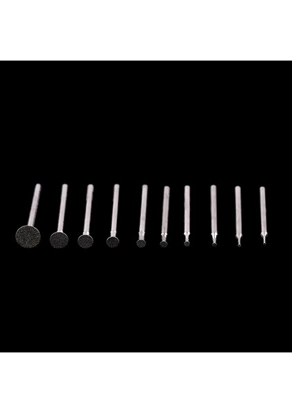 10 Adet Taşlama Ucu Aksesuarı Ultra-Ince T Kafa Şaft Elmas Monte Nokta Aracı Sevıch (Yurt Dışından) modelleri