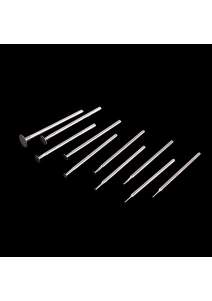 10 Adet Taşlama Ucu Aksesuarı Ultra-Ince T Kafa Şaft Elmas Monte Nokta Aracı Sevıch (Yurt Dışından) fırsatları