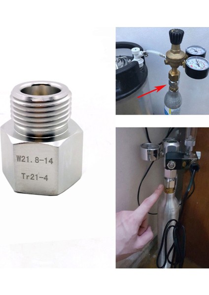 Pirinç Silindir Dişi-1 * Co2 Tankı Adaptörü- (Yurt Dışından) indirimleri