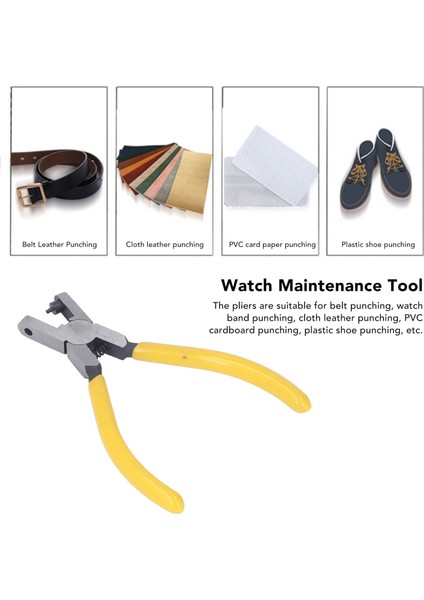 Kemer Delgeç, Rahat El Duygusu 150MM Pratik Plastik Saplı Delik Delme Pensesi Askı Etiketleri Için Kemer Için (Yurt Dışından) fırsatları