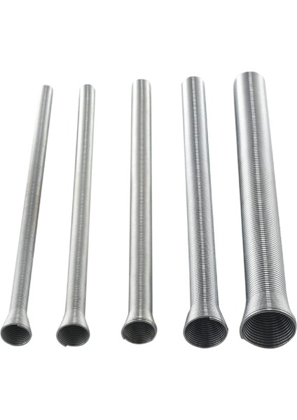 Adet Bahar Boru Bükücü 210MM Gergi Yayı Boru Bükücü 1/4 Inç-5/8 Inç Yaylı Çelik Bakır Alüminyum Boru Bükme El Aletleri (Yurt Dışından)