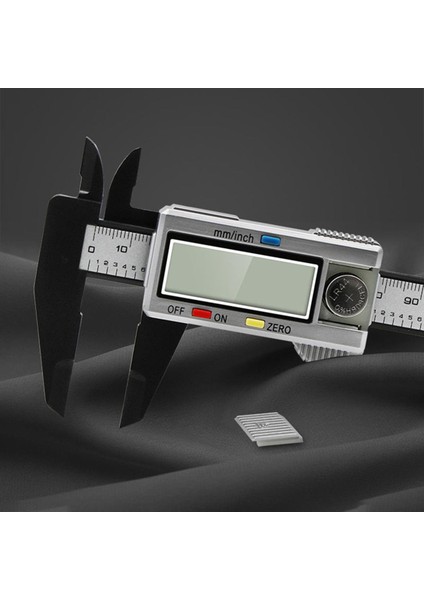 150MM Elektronik Dijital Kumpas Karbon Fiber Kadran Sürmeli Kumpas 0-150MM Ölçer Pakometre Dijital Mikrometre Ölçme Aletleri Ölçme Iç Dış Çap (Yurt Dışından)