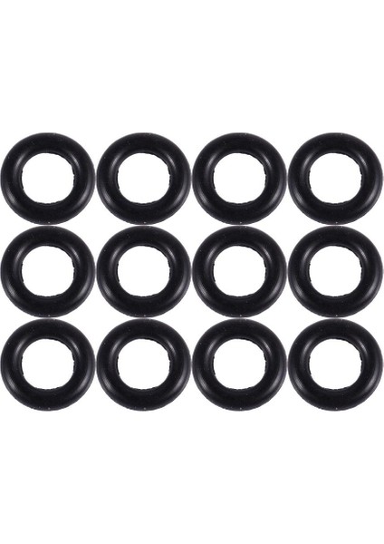 Siyah 9mm x 2.0mm Kauçuk Contalar Yağ Keçesi O Halkaları 12 Adet (Yurt Dışından)