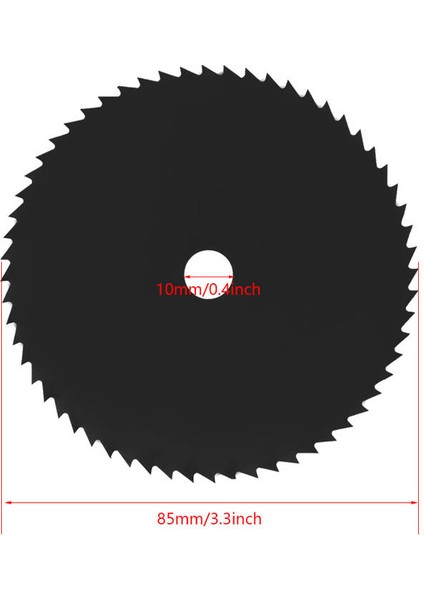 1 Adet 85*10MM 60 Diş Hss Mini Dairesel Testere Bıçağı Kesme Diski Tekerlek Woodshop (Yurt Dışından) fiyatları