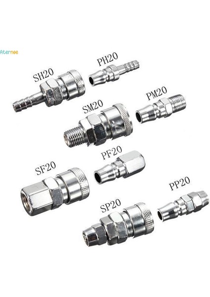 Adet 8*5mm Hava Hortumu Hattı Sonu Kompresör Bağlantı Konnektörü Hızlı Bırakma SP20 (Yurt Dışından) modelleri