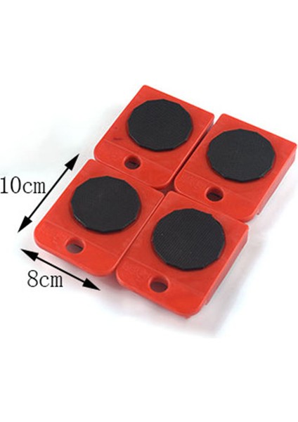 4 Adet Mobilya Taşıma Silindiri Hareketli Tekerlek Kaydırıcı Sökücü Kaldırma Kaldırma Araçları (Yurt Dışından)