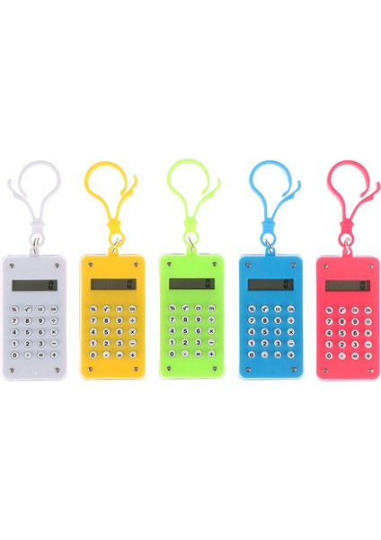 Öğrenci Elektronik Hesap Makinesi Kolye Anahtarlık Sert Plastik Muhafaza Rakamları Sevıch (Yurt Dışından) fırsatları