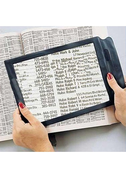 Ev Ofis Malzemeleri A4 Büyük Levha Büyüteç Cam Okuma Yardımı Lensi Okuma Için Sevıch (Yurt Dışından)