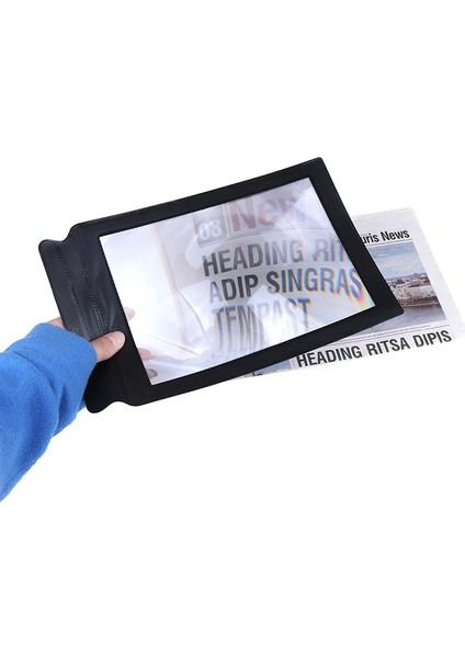 Ev Ofis Malzemeleri A4 Büyük Levha Büyüteç Cam Okuma Yardımı Lensi Okuma Için Sevıch (Yurt Dışından) fırsatları