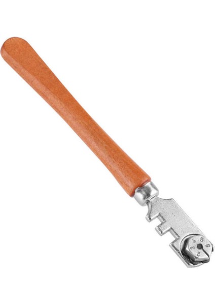 Cam Kesici Alet 130MM Çok Fonksiyonlu Profesyonel 6 Tekerlekli Ağır Kiremit Ahşap Saplı Pencere Şişelerini Kesmek Için (Yurt Dışından) fiyatları