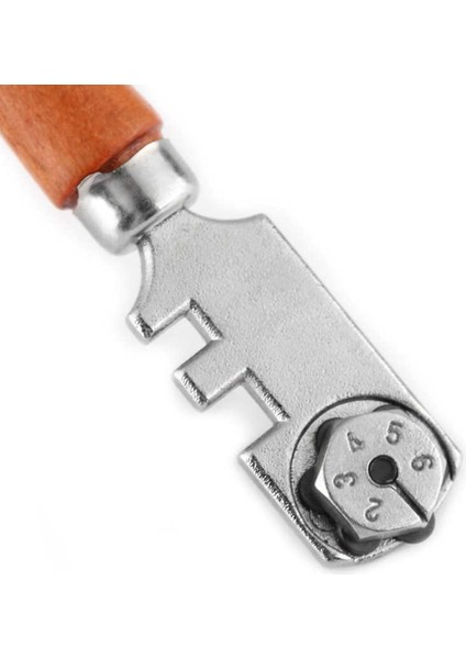 Cam Kesici Alet 130MM Çok Fonksiyonlu Profesyonel 6 Tekerlekli Ağır Kiremit Ahşap Saplı Pencere Şişelerini Kesmek Için (Yurt Dışından) modelleri