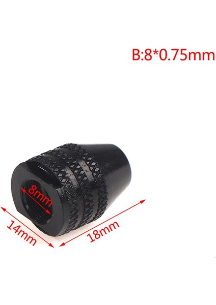 0.3-3.4mm Mini Çok Anahtarsız Matkap Chuck M7 M8X0.75 Üç Çeneli Matkap Chuck Karşılaşması (Yurt Dışından)
