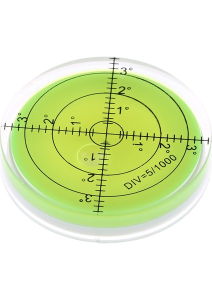 60X12MM Hassas Disk Yuvarlak Dairesel Kabarcık Su Terazisi Ölçme Aracı Hediye Sevıch (Yurt Dışından)