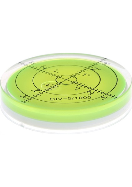 60X12MM Hassas Disk Yuvarlak Dairesel Kabarcık Su Terazisi Ölçme Aracı Hediye Sevıch (Yurt Dışından)