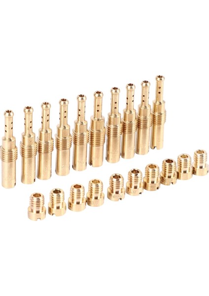 Karbüratör Nozulları-20 x Nozullar(#32 #35 #38 #40 #42 #45 #48 #50 #52 #55, 100, 105, 108, 110, 115, 120, 125, 130, 135, 140, 1 Nozul Her Biri)- (Yurt Dışından)