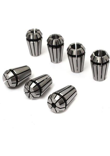 7 Adet 1-7mm ER11 Yaylı Yüksük Cnc Iş Tutma Gravür ve Freze Torna Aracı (Yurt Dışından)