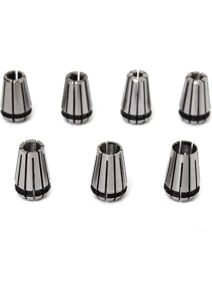 7 Adet 1-7mm ER11 Yaylı Yüksük Cnc Iş Tutma Gravür ve Freze Torna Aracı (Yurt Dışından)