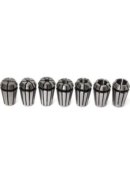 7 Adet 1-7mm ER11 Yaylı Yüksük Cnc Iş Tutma Gravür ve Freze Torna Aracı (Yurt Dışından)