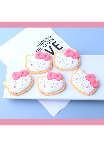 Yeni Karikatür Kt Kedi Reçine Aksesuarları Ev Yapımı Cep Telefonu Kılıfı Malzemesi Diy El Yapımı Krem Tutkal Saç Halat Dolum (Yurt Dışından) fiyatları