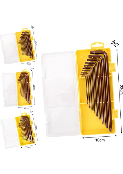 Altıgen Anahtar Yüksek Sertlik L Şekli Iç Altıgen Anahtar Anahtar Seti (Yurt Dışından) fiyatları