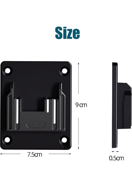 Makita 18V Lxt Matkap Için 4 Adet Takım Tutucu Sabitleme Cihazları (Yurt Dışından)