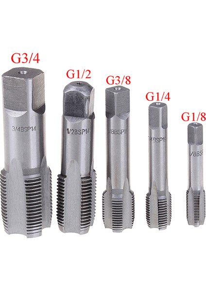 G1/8 1/4 3/8 1/2 3/4 Hss Konik Boru Musluğu Bsp Metal Vida Dişi Kesme Aleti Sevıch (Yurt Dışından) modelleri