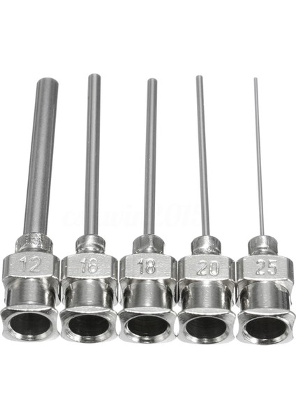 Adet Ölçer Bt Paslanmaz Dağıtım Iğnesi Ucu 12/16/18/20/25/38G (Yurt Dışından)