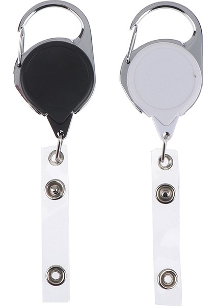 Adet Geri Çekilebilir Makara Çekme Anahtar Kimlik Kartı Rozet Etiketi Klip Tutucu Karabina Tarzı Sevıch (Yurt Dışından) fırsatları