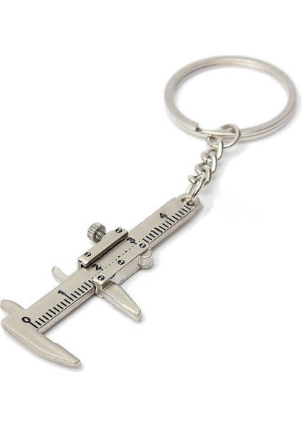Faydalı Ni Vernier Kumpas Aracı Kolye Kaydırıcı Slaytlar Keyg Anahtarlık 10 cm (Yurt Dışından)