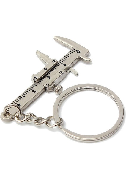 Faydalı Ni Vernier Kumpas Aracı Kolye Kaydırıcı Slaytlar Keyg Anahtarlık 10 cm (Yurt Dışından)