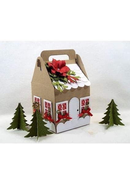 Noel Hediyesi Kutusu Die Metal Kesme Ölür Çerçeve Zanaat Kesme Die Kabartma Stencil El Yapımı Kağıt Kart Yapımı Için Scrapbooking (Yurt Dışından) fırsatları