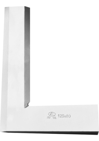 125X80MM Hassas Kenar Kare Cetvel 90 Derece Sağ Açı Cetvel Eneer Ölçme Aracı (Yurt Dışından) fiyatları