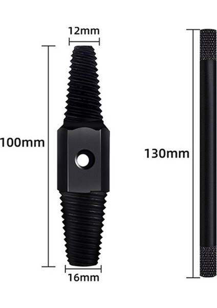 12MM/16MM Çift Uçlu Su Borusu Hasarlı Cıvata Kırık Saplama Anti Vida Çıkarıcı (Yurt Dışından)