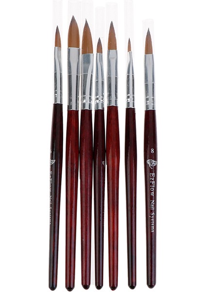 Kolinsky Akrilik Yuvarlak Tırnak Fırçası Manikür Alet Seti Boyutu 2 4 6 8 10 12 14 (Yurt Dışından) modelleri