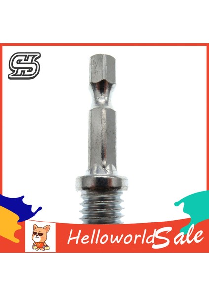 Helloworld Elektrikli Matkap Adaptörü Standart Arayüz Pürüzsüz Yüzey M10 Dönüştürme Kolu (Yurt Dışından) modelleri