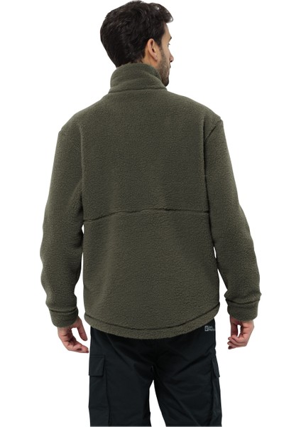 JACK WOLFSKİN FELSLICHT JKT 1711151-4341 ERKEK Yeşil Sweatshirt indirimleri