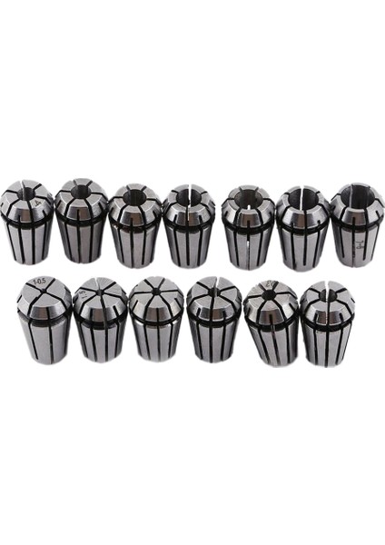 13 Adet ER11 Collet Chuck Cnc Mili Er-11 Collet Torna Takım Tutucu 7 Mm'den Cnc Freze Torna, ER11 Pens Seti (Yurt Dışından)