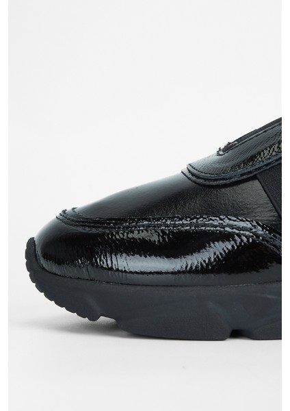 Kadın Siyah Rugan Deri Sneakers & Spor Ayakkabı 996 117-1 Bn Ayk SK23/24 fırsatları
