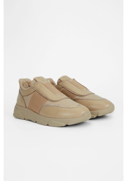 Kadın Vizon Deri Sneakers & Spor Ayakkabı 996 117-1 Bn Ayk SK23/24 fiyatları