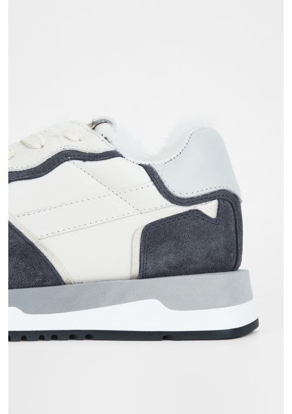 Kadın Mavi Hakiki Deri Sneakers & Spor Ayakkabı 996 119-1 Bn Ayk SK23/24 indirimleri