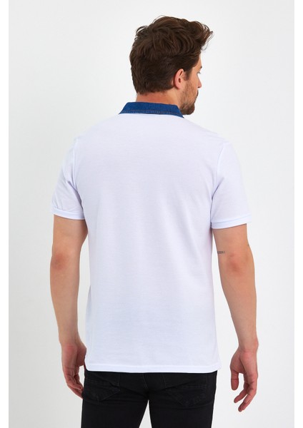 2134 Kot Yaka Düğmeli , Premium Kısa Kollu T-Shirt fiyatları