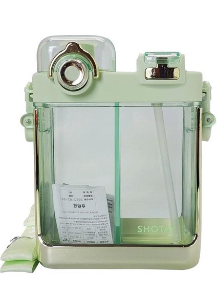 Shotay Çift Gözlü Bpa Free Tritan 700 ml Pastel Yeşil