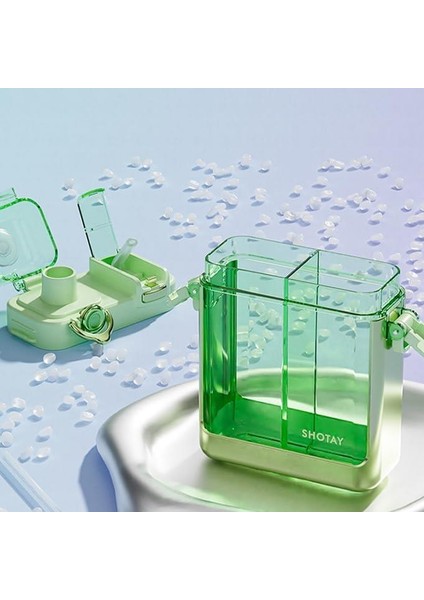 Shotay Çift Gözlü Bpa Free Tritan 700 ml Pastel Yeşil fiyatları
