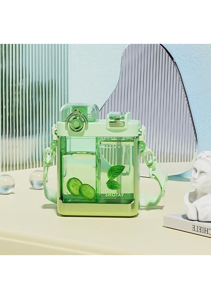 Shotay Çift Gözlü Bpa Free Tritan 700 ml Pastel Yeşil modelleri