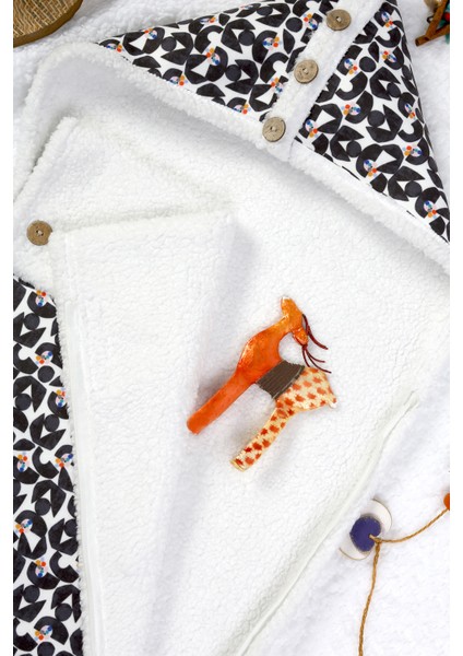 Bebek Dış Kundak Battaniyesi Uyku Tulumu Bebek Arabası Puset Minderi Örtüsü Fluffy Battaniye Bb-502 fiyatları