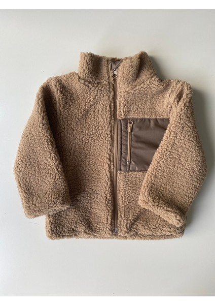 Teddy Peluş Bebek Çocuk Mevsimlik Mont Ceket 1-5 Yaş