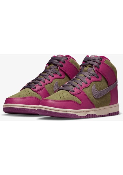 Dunk High Unisex Yeşil Pembe Sneaker Spor Ayakkabı Limited Edition Fb1273-500 fiyatları